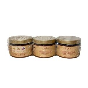 3x Shea Moisture Intensive Hydration Hair Masque Manuka Honey Mafura Oil 11.5oz